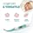 OCCObaby Clinical Digital Baby Thermometer - LCD, Flexible Tip, 10 Second Quick Accurate Fever Read Rectal Oral & Underarm Use Waterproof Thermometer for Kids