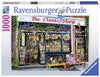 Ravensburger The Bookshop Puzzle 1000 Piece Jigsaw Puzzle for Adults - Every piece is unique, Softclick technology Means Pieces Fit Together Perfectly