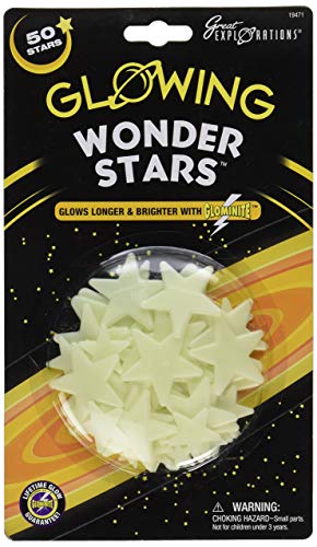 Great Explorations Glow In The Dark Wonder Stars (50 Stars)