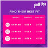 Pull-Ups Girls' Nighttime Potty Training Pants, Training Underwear, 2T-3T (16-34 lbs), 68 Ct