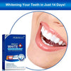 PERSMAX Teeth Whitening Strips Kit, 30-minute Fast Express Whitening, Safe Whitener for Smokers, Coffee Drinkers, Yellow Stains, Dental Professional System, 28 Strips 14 Days Treatment, Non-Slip(Mint)