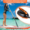 Paddle Board SUP Air Pump Portable - 110W 12V DC Car Connection Quick Air Inflator w/LCD, 0-16 PSI Digital SUP inflator Pump with Auto-Off Feature for Paddle Board, Inflatable Tent, Boats, Pool