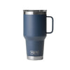 YETI Rambler 30 oz Travel Mug, Stainless Steel, Vacuum Insulated with Stronghold Lid, Navy
