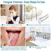 3 PCS Metal Tongue Scraper, Tongue Scrapers for Adults, Stainless Steel Tounge Scrappers, Tounge Scraper, Portable Tongue Scrappers YLYL