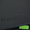 Vault X Premium Exo-Tec Zip Binder - 9 Pocket Trading Card Album Folder - 360 Side Loading Pocket Binder for TCG CCG Card Storage and Organisation (Black)