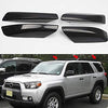 ITrims for Toyota 4Runner 4WD N210 2003 2004 2005 2006 2007 2008 2009 Car Accessories Exterior Roof Rack Rail End Cover Shell Cap Replacement 4PCS Black