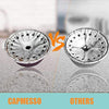 CAPMESSO Aluminum Foils Lids to Reuse Vertuoline Capsules Coffee Pods Compatible with Nespresso VertuoLine Machine 64mm(100/package)