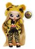 Na! Na! Na! Surprise 3-in-1 Backpack Bedroom Playset Jennel Jaguar Fashion Doll in Exclusive Outfit, Fuzzy Bag, Closet with Pillows & Blanket Accessories, Gift for Kids, Ages 5 6 7 8+ Years