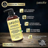 PURA D'OR Anti-Thinning Biotin Shampoo and Conditioner Natural Earthy Scent,Clinically Tested Proven Results DHT Blocker Thickening Products For Women & Men,Original Gold Label Hair Care Set 16oz x2