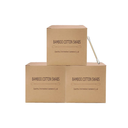 Cotton Swabs with Wooden Sticks/Biodegradable Cotton Bud 1125pcs