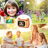 Instant Print Camera for Kids - Updgrade Selfie Kids Camera with Zero Ink | Dual Lens | 1080P HD | 2.4 Inch | 1000 mAh | 3 Rolls Print Paper Camera for Girls Boys Age 3-12 Birthday