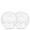 Breast Milk Collector, 2pcs Breast Shells, Easy to Wear and BPA-Free Breast Shell Milk Collector, Protect Nipples with Milk Collection Cups, Reusable, Substitute Breast Pads, Collect Milk Leak(2 in 1)