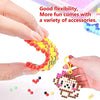 Water Fuse Beads Kit 5mm 36 Colors 8500 Beads Creative Refill Set Magic Water Sticky Beads DIY Art Crafts Toys for Kids Beginners (36 Colors 8500 Beads)