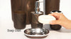 Bathroom Accessories Set 6 Piece Plastic Bath Ensemble Soap Dispenser Toothbrush Holder, Tumbler Soap Dish Soap Saver Trash Can Toilet Brush Holder Decorative Countertop Bathroom Accessoy Set (Brown)