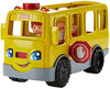 Little People Musical Toddler Toy Sit With Me School Bus with Lights Sounds & 2 Figures for Ages 1+ Years,Brown