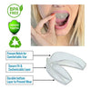 Mouth Guard for Grinding Teeth - 4 Pack | Thin and Trim Anti Grinding - Teeth Whitening Dental Guard | Stops Bruxism & Clenching Teeth at Night | USA Made - No BPA, Includes Night Mouth Guard Case