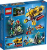 LEGO City Ocean Exploration Submarine 60264, with Submarine, Coral Reef Setting, Underwater Drone, Glow in The Dark Anglerfish Figure and 4 Explorer Minifigures (286 Pieces)