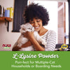 NOW Pet Health, L-Lysine Supplement, Powder, Formulated for Cats, NASC Certified, 8-Ounce