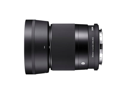 Sigma 30mm F1.4 Contemporary DC DN Lens for Sony E Black