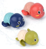 Bath Toys, 3 Pack Cute Swimming Turtle Bath Toys for Toddlers 1-3, Floating Wind Up Toys for 1 Year Old Boy Girl, New Born Baby Bathtub Water Toys, Preschool Toddler Pool Toys