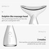 Face Neck Beauty Device Neck Lifting Massager 45? Skin Tighten Double Chin Wrinkles 3 Mode Skin Care Tools (White)