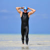 Synergy Triathlon Wetsuit 3/2mm - Volution Sleeveless Long John Smoothskin Neoprene for Open Water Swimming Ironman & USAT Approved (Men's L1, Men)