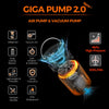 New GIGA PUMP 2.0 Lite:Electric Portable Air Pump 4kPa Air Pump for Inflatables Rechargeable Pump Air Mattress Pump for Pool Floats, Swimming Rings,Camping Pad, Sleeping Pads