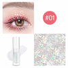 YMH BEAUTE Liquid Glitter Eyeshadow, Pigmented, Long Lasting, Quick Drying, Easy to Apply, Loose Glitter Glue for Eye Crystals Makeup (Transparent Flashing Colorful Sequins 01)