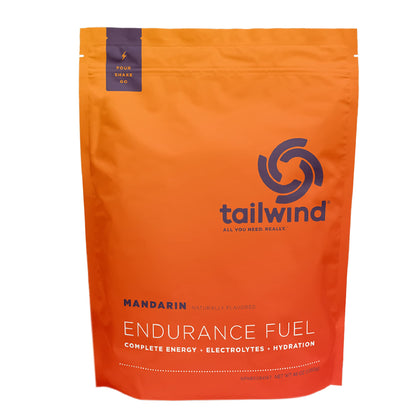 Tailwind Nutrition Endurance Fuel Mandarin Orange 50 Servings, Hydration Drink Mix with Electrolytes and Calories, Non-GMO, Free of Soy, Dairy, and Gluten, Vegan Friendly