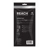 Reach Essentials Toothbrush with Toothbrush Covers, Multi-Angled Medium Bristles, Contoured Handle, Tongue Scraper, 6 Count