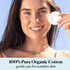 Sky Organics Organic Cotton Rounds for Sensitive Skin, 100% Pure GOTS Certified Organic for Beauty & Personal Care, 300 ct.