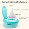 100 Pack Portable Travel Universal Potty Chair Liners with Drawstring Training Toilet Seat Potty Bags Cleaning Bag for Kids Toddlers Adults Pets Outdoors (42 x 24 cm)