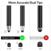 Bargains Depot (2 Pcs)[0.18-inch Fine Tip ] Stylus Touch Screen Pens 5.5