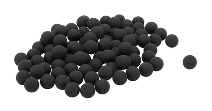 T4E Premium Rubber Ball Ammo for Paintball Guns, Black, 68 Caliber, 100 Count