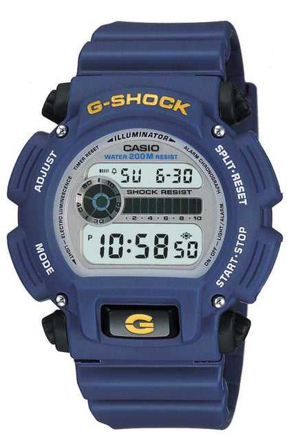 Casio G-Shock Men's Quartz Blue Rubber 200 M WR 45mm Digital Watch DW9052-2