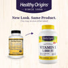 Healthy Origins Vitamin E, 1,000 IU (Natural) Mixed Tocopherols - Vitamin E Supplement - Gluten-Free & Non-GMO Skin, Hair & Nails Vitamin - 120 Softgels