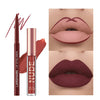 BestLand 12Pcs Matte Liquid Lipstick + Lip Liner Pens Set, One Step Lips Makeup Kits Pigment Velvety Nude Lip Stain Waterproof Long Wear Lip Gloss Make up Gift Set (Set A)