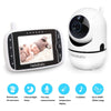 HelloBaby Baby Monitor with Remote Pan-Tilt-Zoom Camera and 3.2'' LCD Screen, Infrared Night Vision (Black)
