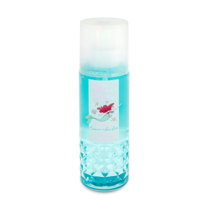 MAD Beauty Disney The Little Mermaid Body Mist, Coconut & Sea Salt Fragranced, Refreshing Perfume Spritz, Softly Sweet & Irresistible Linger in the Air, Great Gift, Gorgeous Blue Semi-Beveled Bottle