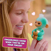 Fingerlings 2023 NEW Interactive Baby Monkey Reacts to Touch - 70+ Sounds & Reactions - Charli (Purple)