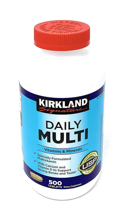 Kirkland Signature Daily Multi, 500 Tablets