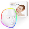 FXXXCUWUU Red Light Therapy for Face, Led Face Mask Light Therapy, 7-1 Colors LED Facial Skin Care Mask