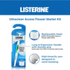 Listerine Ultraclean Access Flosser Starter Kit | Proper & Durable Oral Care & Hygiene | Effective Plaque Removal, Teeth & Gum Protection, PFAS Free | 1 Pack
