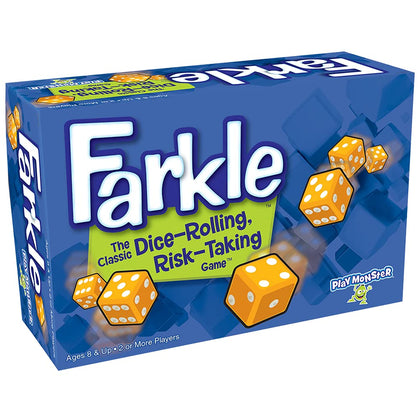 Farkle - Family Game Night Fun - Classic Dice-Rolling, Risk-Taking Game, For Adults and Kids Ages 8 and up