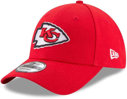 New Era Youth NFL The League 9Forty Adjustable Hat Cap One Size Fits All (Kansas City Chiefs Red)