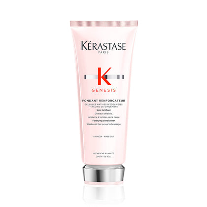KERASTASE Genesis Conditioner | Conditioner for Weak or Damaged Hair | Anti-Breakage & Strengthening | Sulfate-Free | Silicone-Free | For All Hair Types | Renforcateur Conditioner | 6.8 Fl Oz