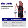 Carpal Tunnel Wrist Brace Night Support | Arm Brace Wrist Guard | Wrist Splint & Hand Brace | Carpal Tunnel Syndrome & Wrist Tendonitis Pain Relief Forearm Compression | Men Women (Right Wrist Brace)