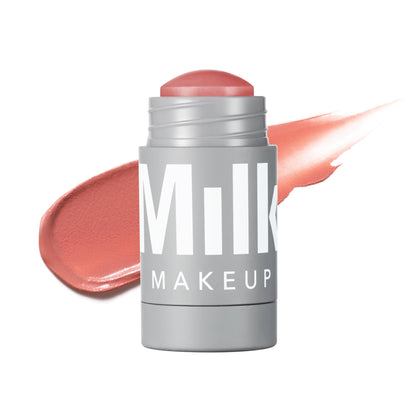 Milk Makeup Lip + Cheek, Werk (Dusty Rose) - 0.21 fl oz - Cream Blush & Lip Color - Buildable & Blendable - 1,000+ Swipes Per Stick - Non-Comedogenic - Vegan, Cruelty Free