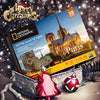 CubicFun National Geographic Puzzle 3D Notre Dame de Paris Gothic Building Model Kit, 128 Pieces