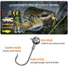 GOANDO Fishing Lures Kit for Freshwater Bait Tackle Kit for Bass Trout Salmon Fishing Accessories Tackle Box Including Spoon Lures Soft Plastic Worms Crankbait Jigs Hooks